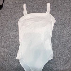 Hollister White Bodysuit